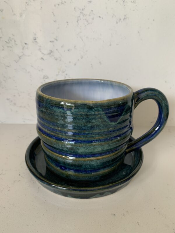 Ripple mugs and saucers